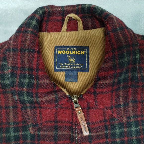 Woolrich plaid wool jacket mens size medium - Picture 16 of 16